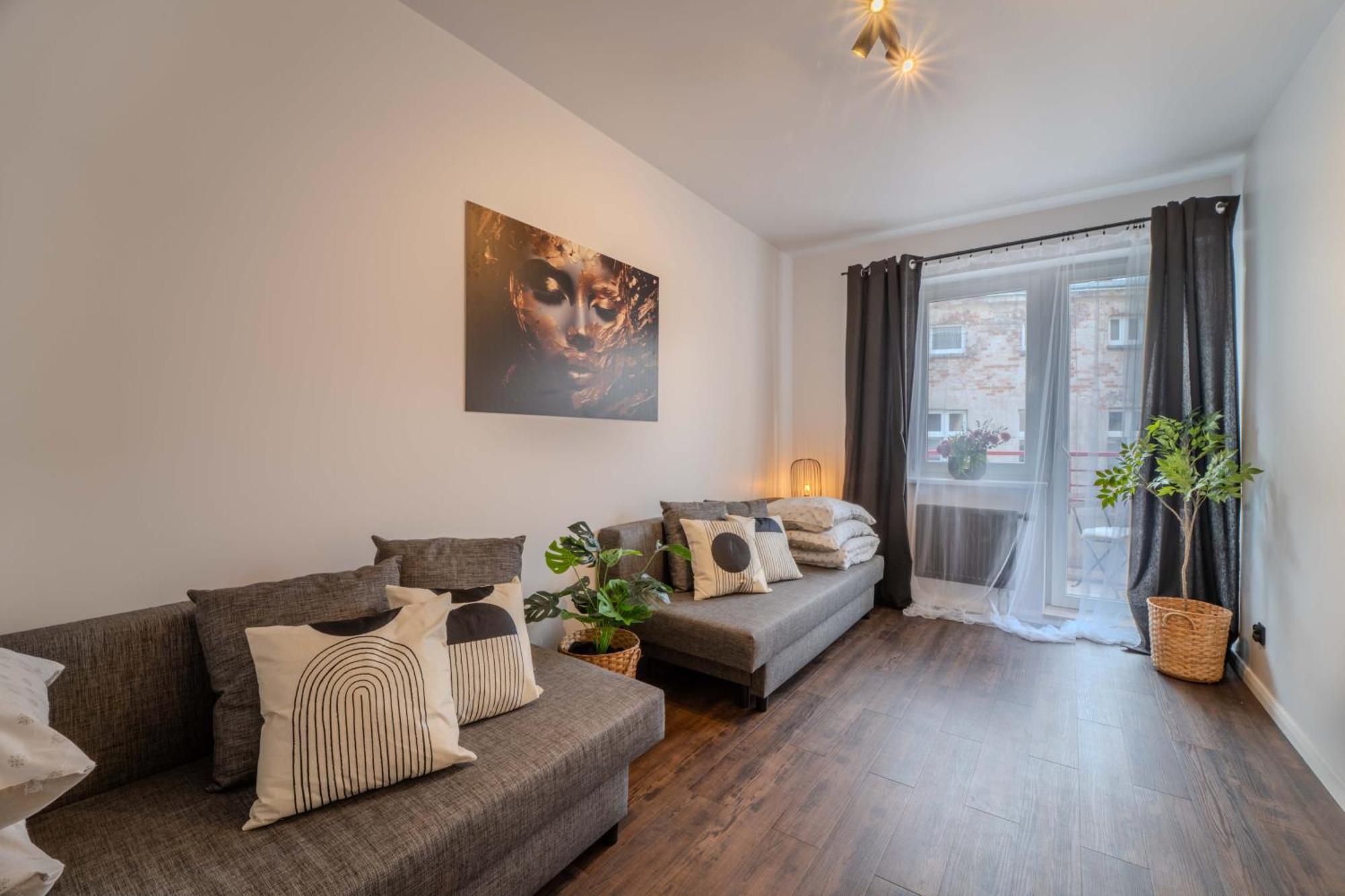 New Large Modern Apartment - City Center - 60M2 - Lift - Parking Wroclaw Dış mekan fotoğraf