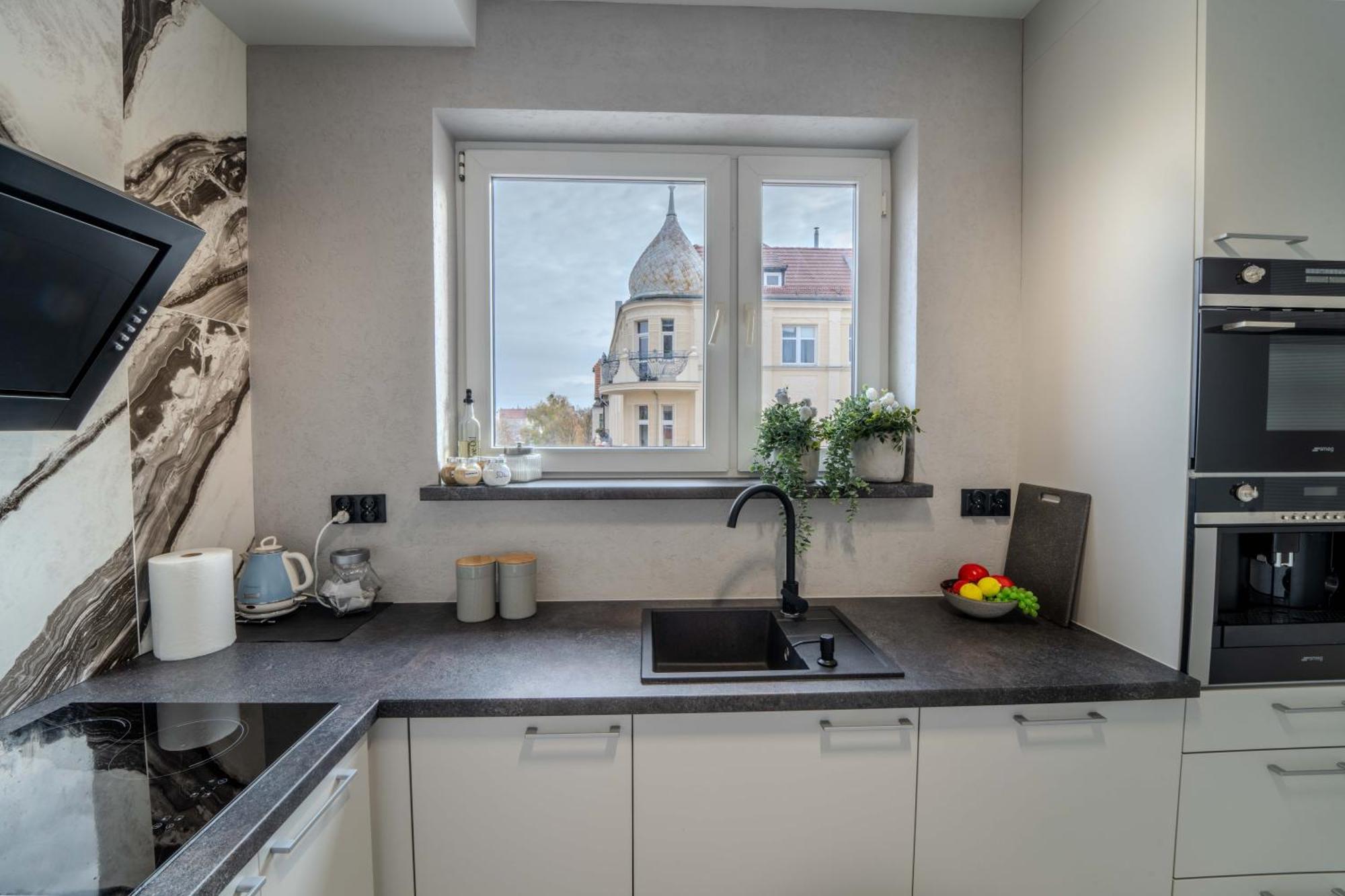 New Large Modern Apartment - City Center - 60M2 - Lift - Parking Wroclaw Dış mekan fotoğraf